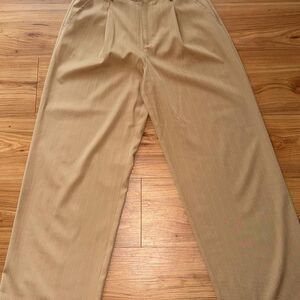 Elodie Women's Tan and Brown Trousers
